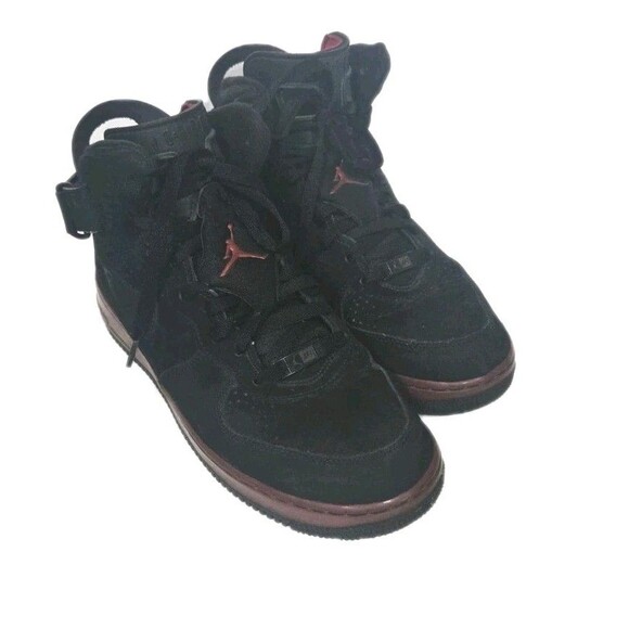 2008 Nike Air Jordan Force Infared (AJF 6) Fusion Black 343064-062 Size 8.5 - Picture 2 of 14